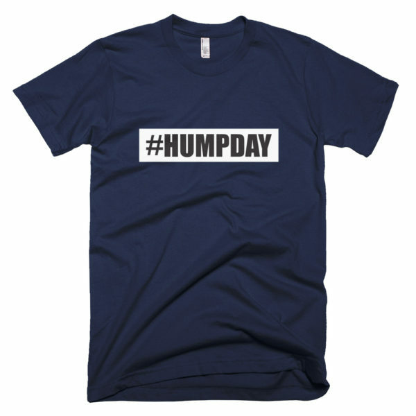 #humpday womens t-shirt - blue
