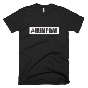 #humpday mens t-shirt - black