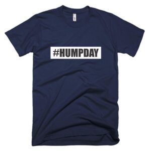 #humpday mens t-shirt - blue