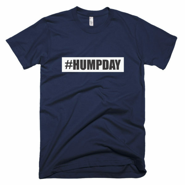 #humpday mens t-shirt - blue