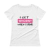 whorny when I drink white t-shirt
