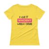 whorny when I drink yellow t-shirt