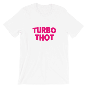 Turbo THOT t-shirt flat