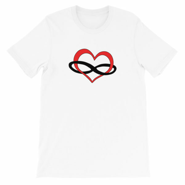 polyamory heart t-shirt