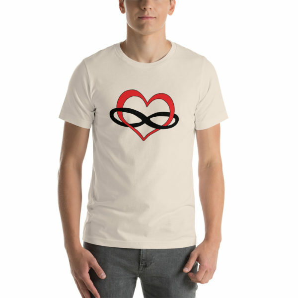 tan polyamory t-shirt