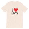 I love santa t-shirt