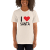 I love santa t-shirt