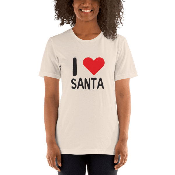 I love santa t-shirt