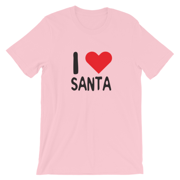 I love santa t-shirt