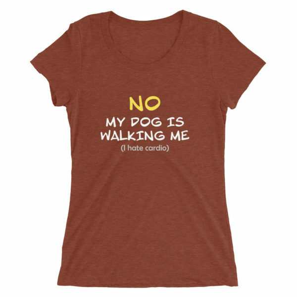 My dog is walking me