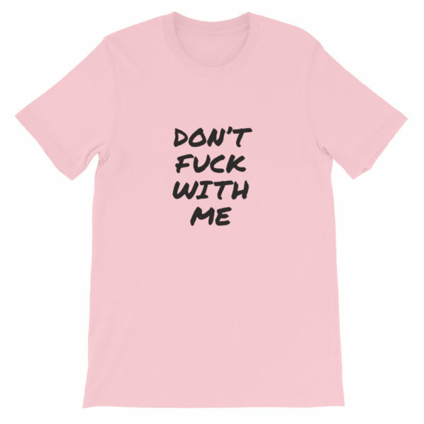 fuck me like the whore I am tshirt - pink front