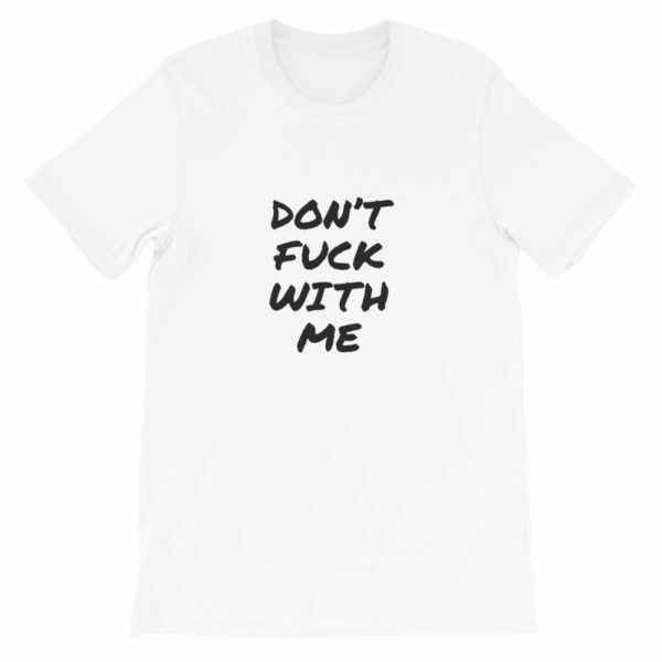 fuck me like the whore I am tshirt - white front