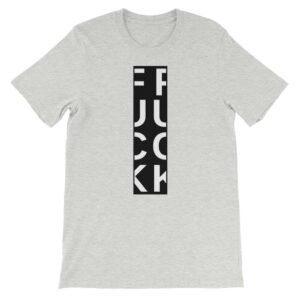 gray Fuck T-shirt