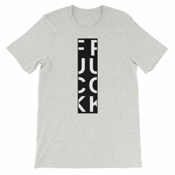 gray Fuck T-shirt