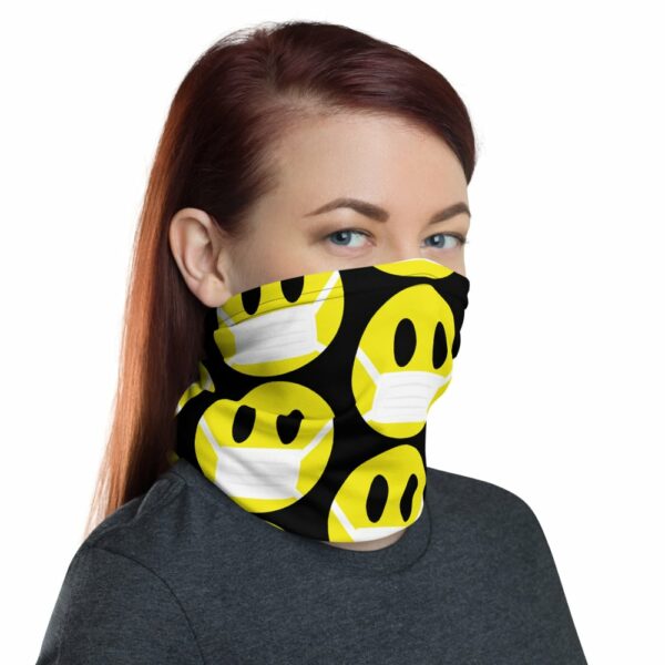 N95 Mask Smiley Face Gaiter - Image 3