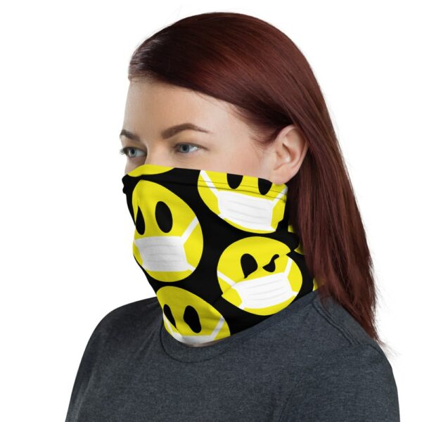 N95 Mask Smiley Face Gaiter - Image 2