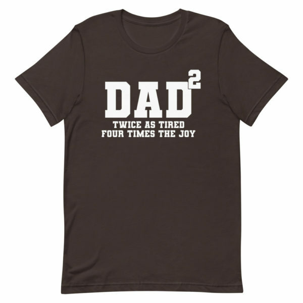 Dad of two T-shirt - Image 3
