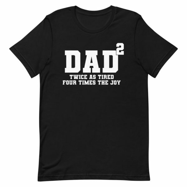 Dad of two T-shirt - Image 2