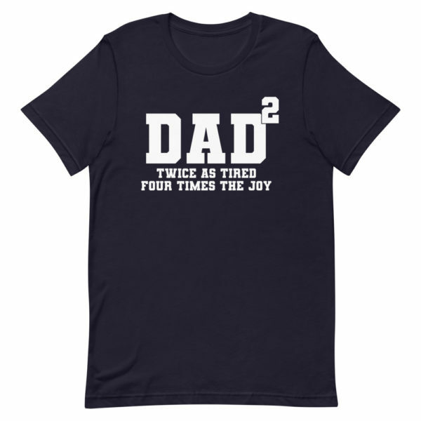 Dad of two T-shirt - Image 4
