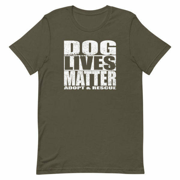 dog lives matter t-shirt military