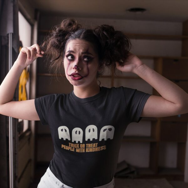 Trick or Treat People to Kindness T-shirt - Image 3