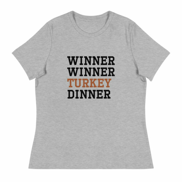 Women's Winner Winner Turkey Dinner T-shirt - Image 5