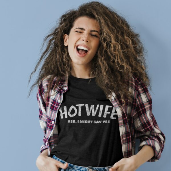Women's Hot Wife Short Sleeve T-shirt - Image 3