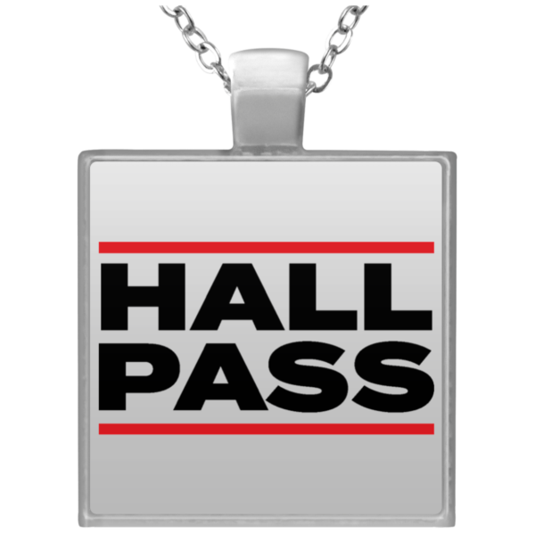 Women's Hall Pass Necklace for swingers and couples with an open relationship