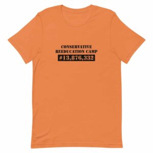 conservative reeducation camp t-shirt