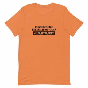 conservative reeducation camp t-shirt