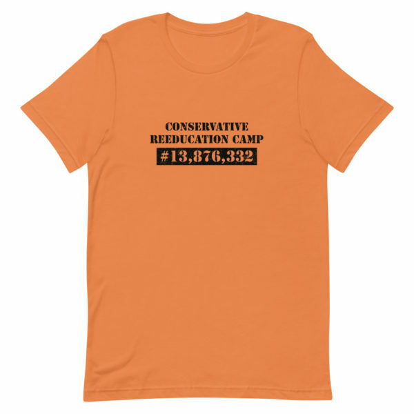 conservative reeducation camp t-shirt