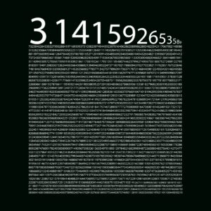 Numbers of Pi - Pi Day T-shirt