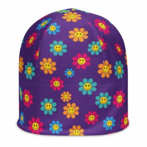 flower power beanie