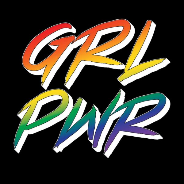 grl pwr women's t-shirt