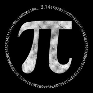 Pi day circle numbers of Pi t-shirt