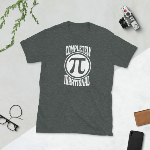 heather completely irrational pi day shirt