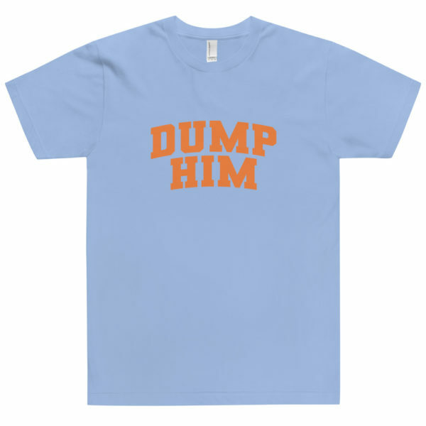 light blue Britney Spears inspired Dump Him meme T-shirt