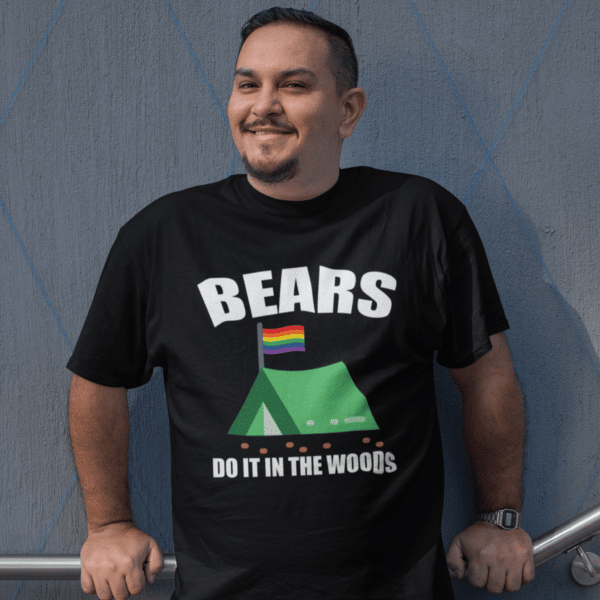 Bears Do It In The Woods T-Shirt - Image 5