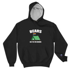 Bears Do It In The Woods LGBT Hoodie