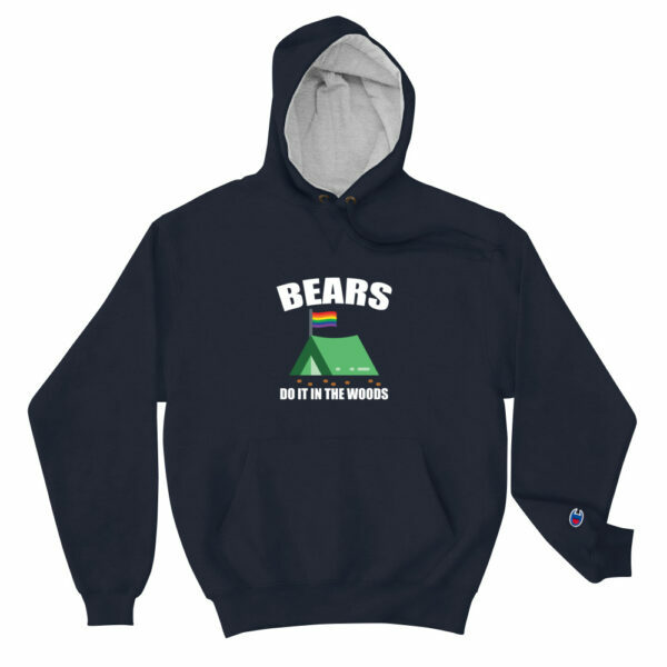 Bears Do It In The Woods LGBT Hoodie - Image 2