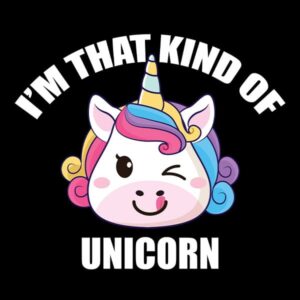 I'm that kind of unicorn swingers threesome party