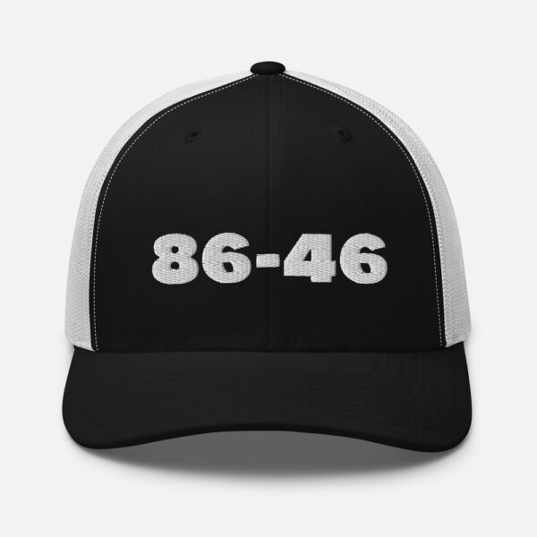 86-46 anti-Biden trucker cap