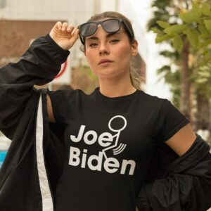 fuck Joe Biden stick figure t-shirt