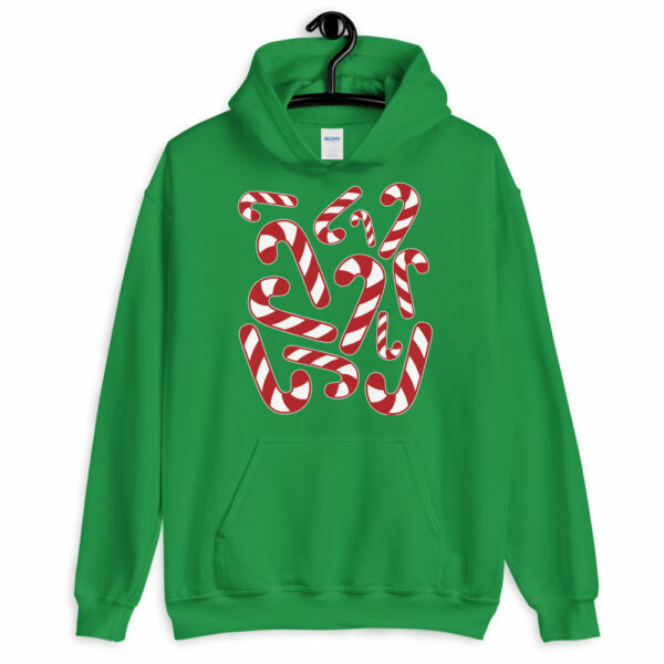 Christmas Candy Canes Hoodie - Image 2