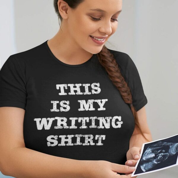 This is my writing shirt