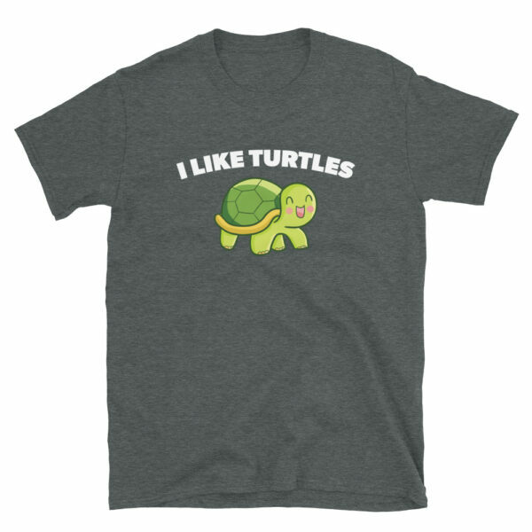 I Like Turtles T-Shirt - Image 3