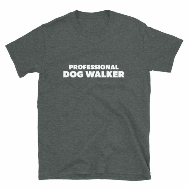 Professional Dog Walker Advertising Customizable T-Shirt - Image 5