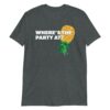 Where's the Party At Upside Down Pineapple Swingers T-Shirt - Image 3