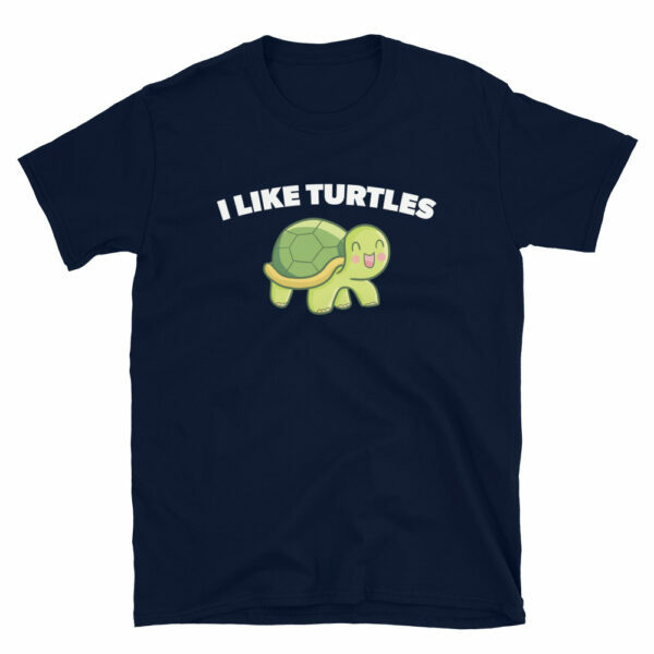 I Like Turtles T-Shirt - Image 2