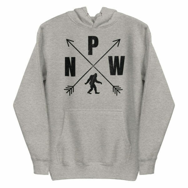 PNW Bigfoot Unisex Hoodie - Image 2